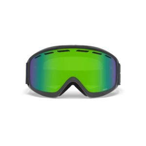 Giro Index OTG Adult Snow Goggles - Titanium Wordmark Strap with Loden Green Lens (2021)