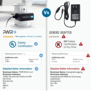 9V Roland PSB-120 Power Adapter PSB-1U: UL Listed Extra Long Cord ACB-120 ACF-120 ACK-120 ACI-120 VG-99 GT-10 SPD-SX AX-09 FA-06 SP-404 Keyboard