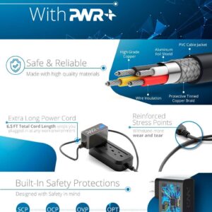 9V Roland PSB-120 Power Adapter PSB-1U: UL Listed Extra Long Cord ACB-120 ACF-120 ACK-120 ACI-120 VG-99 GT-10 SPD-SX AX-09 FA-06 SP-404 Keyboard