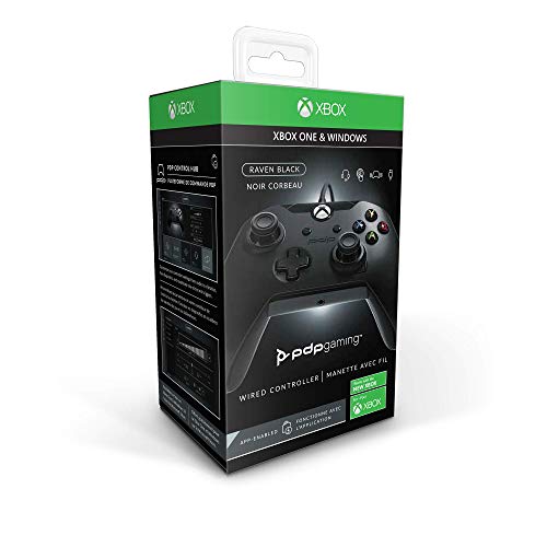 PDP Gaming Wired Controller: Black - Xbox One