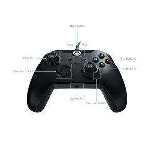 PDP Gaming Wired Controller: Black - Xbox One