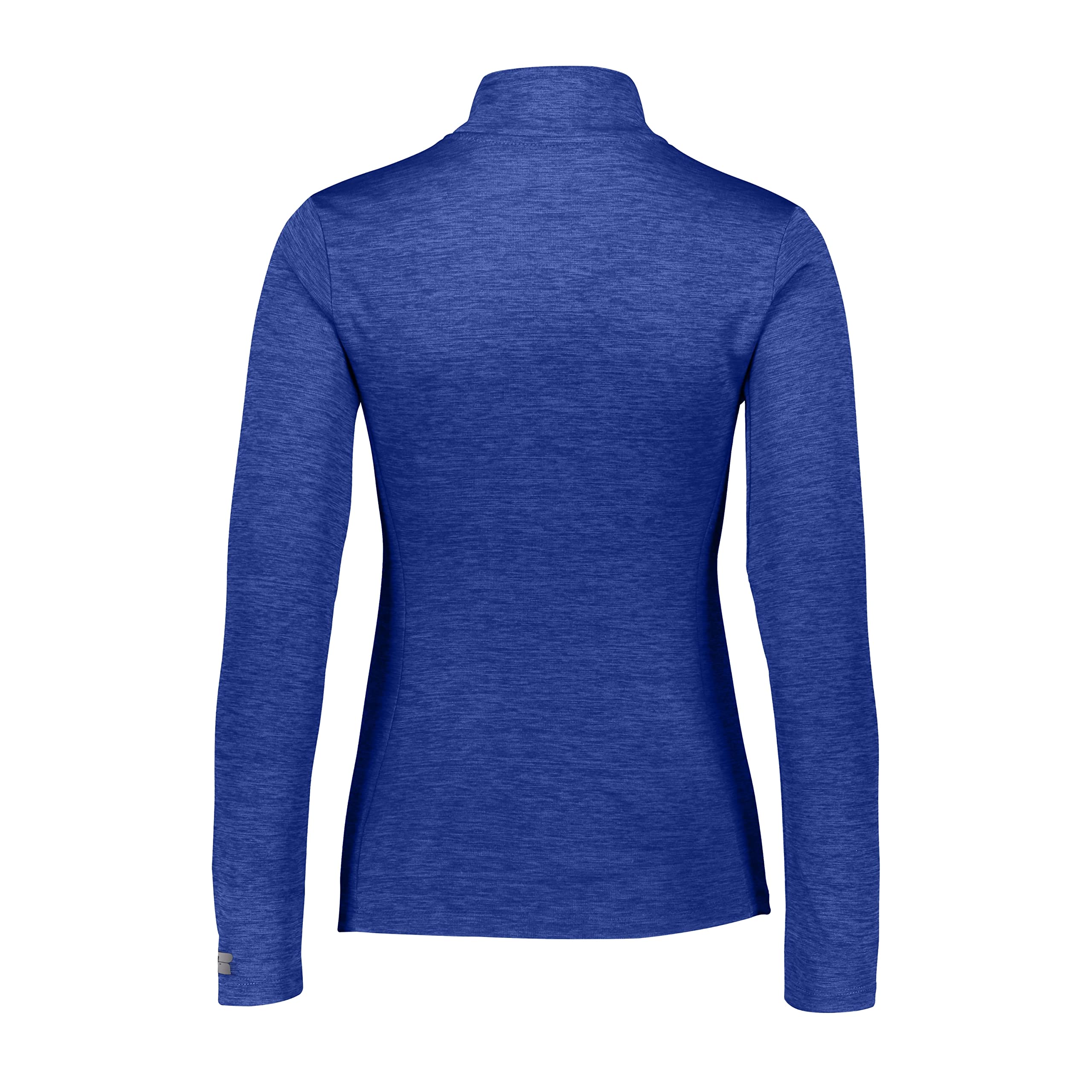 Russell Athletic Women's Standard Lightweight Performance 1/4 Zip, Royal, Large