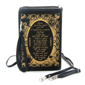 Book of Spells Clutch Bag in Vinyl Material