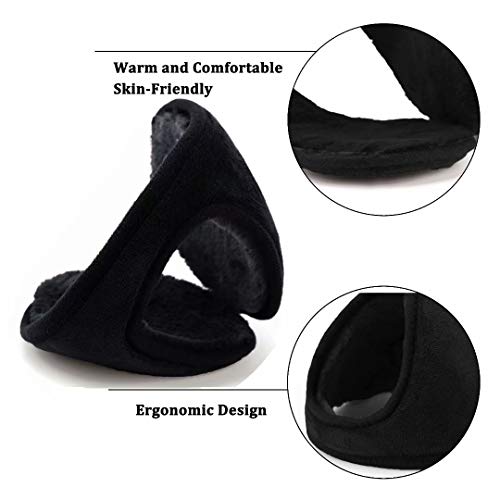 HIG Ear Warmer Unisex Classic Fleece Earmuffs Winter Accessory Outdoor Earmuffs