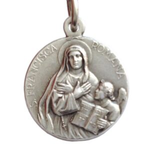 I G J Saint Francesca from Rome Medal - The Patron Saints Medals