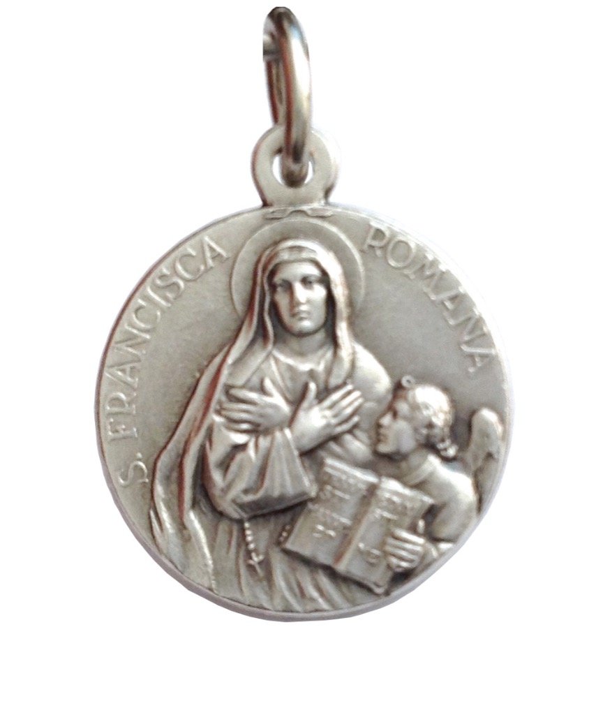 I G J Saint Francesca from Rome Medal - The Patron Saints Medals