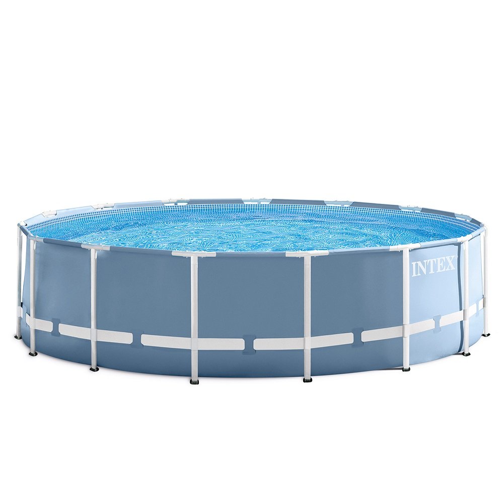 Intex 16' x 48" Prism Frame Above Ground Swimming Pool with Filter Pump