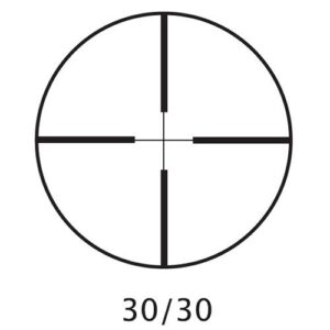 BARSKA CO12984 Colorado 4-12x40 Rifle Scope 30/30 Reticle, Black