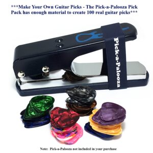 Pick-a-Palooza Guitar Pick Pack Custom Strips For Your Guitar Pick Maker - Great Variety Of Strips For Making Guitar Picks With Any Pick Punch - Dazzle