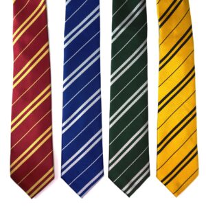 LilMents 4 Pack Pinstriped Formal Necktie Tie Set (Multicolored Set A)