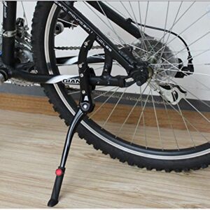 BlueSunshine Rear Mount Bicycle Kickstand Adjustable Aluminum Alloy Bike Stand fits 24"-28"