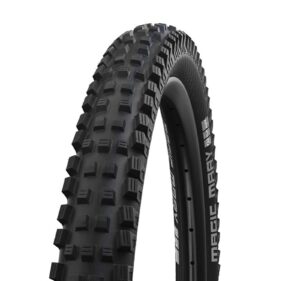 schwalbe - magic mary downhill and enduro wire clincher bike tire | 26 x 2.35 | performanceline, addix | black