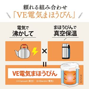 ZOJIRUSHI Microcomputer Boiling VE Electrical Thermos"優湯生 (Yuutousei)" (3.0L) CV-GA30-TA【Japan Domestic genuine products】