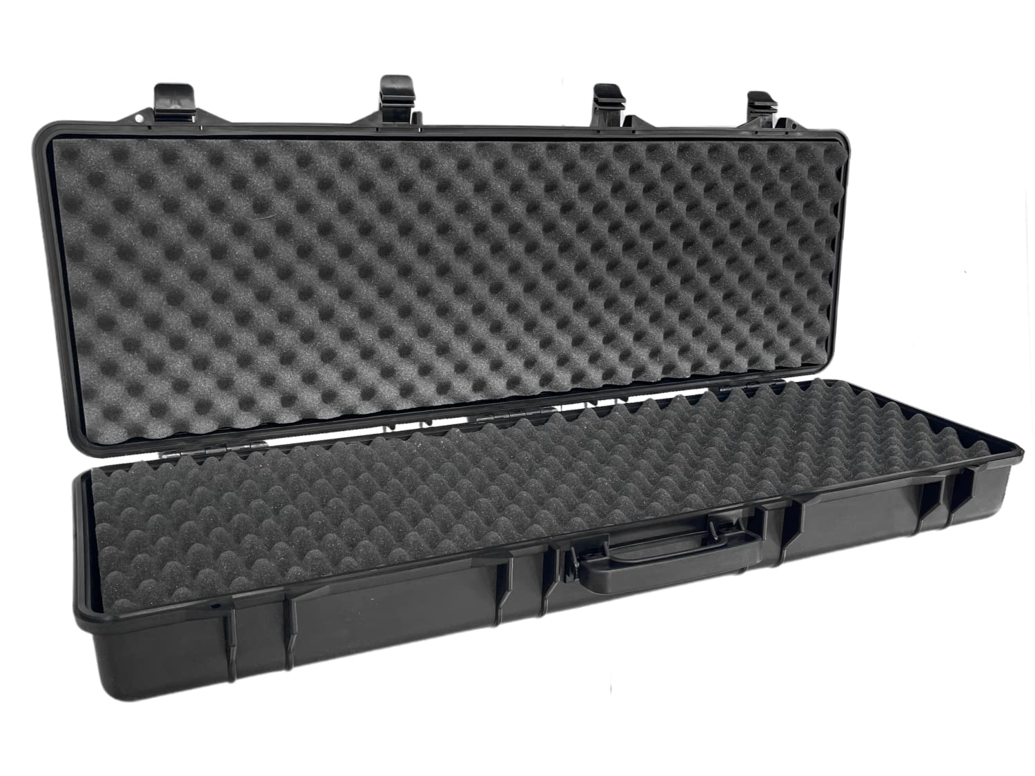 A&N TRIMEX Airsoft Rifle Case - Fits Rifles up to 42 Inches - Sturdy, Crushproof, Padlockable - High-Quality Polymer