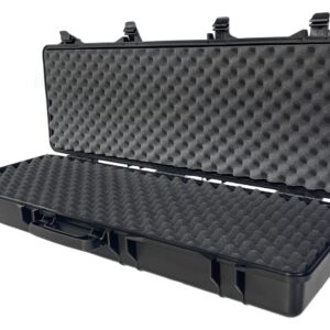 A&N TRIMEX Airsoft Rifle Case - Fits Rifles up to 42 Inches - Sturdy, Crushproof, Padlockable - High-Quality Polymer