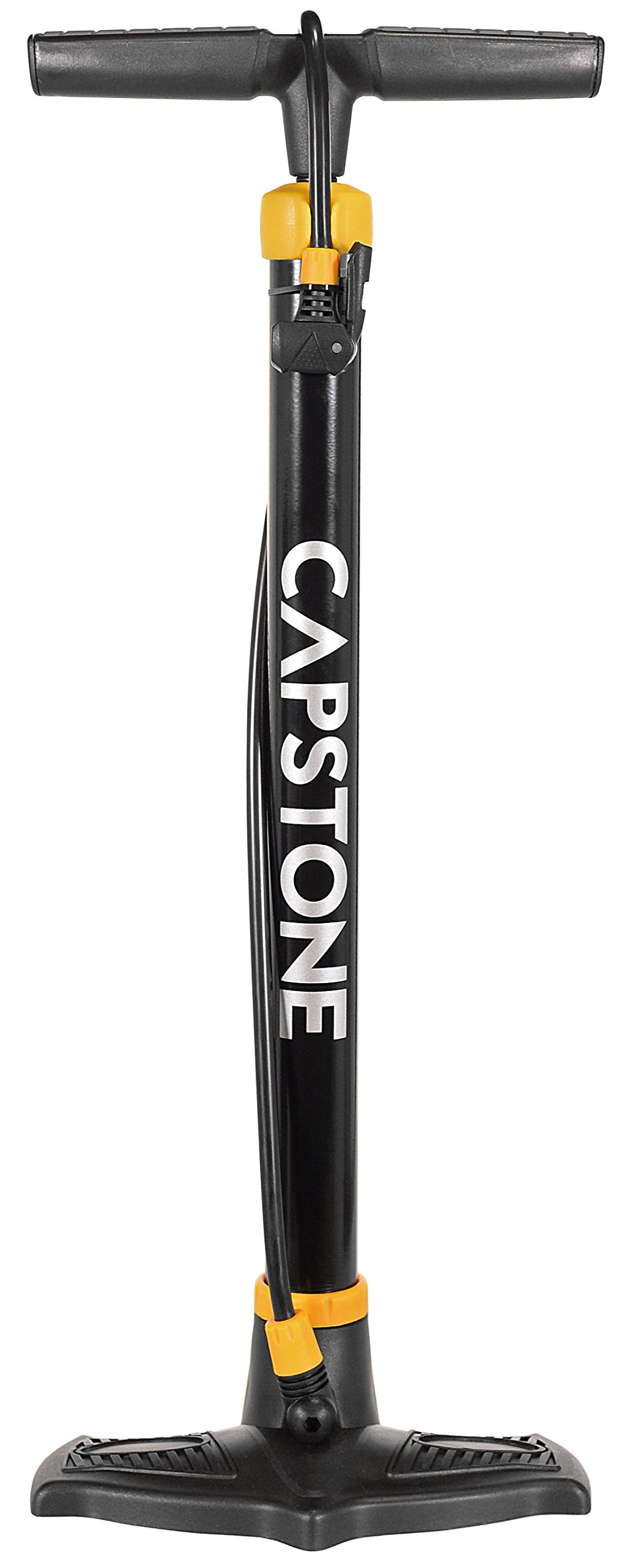 Capstone Steel Floor Pump, Black