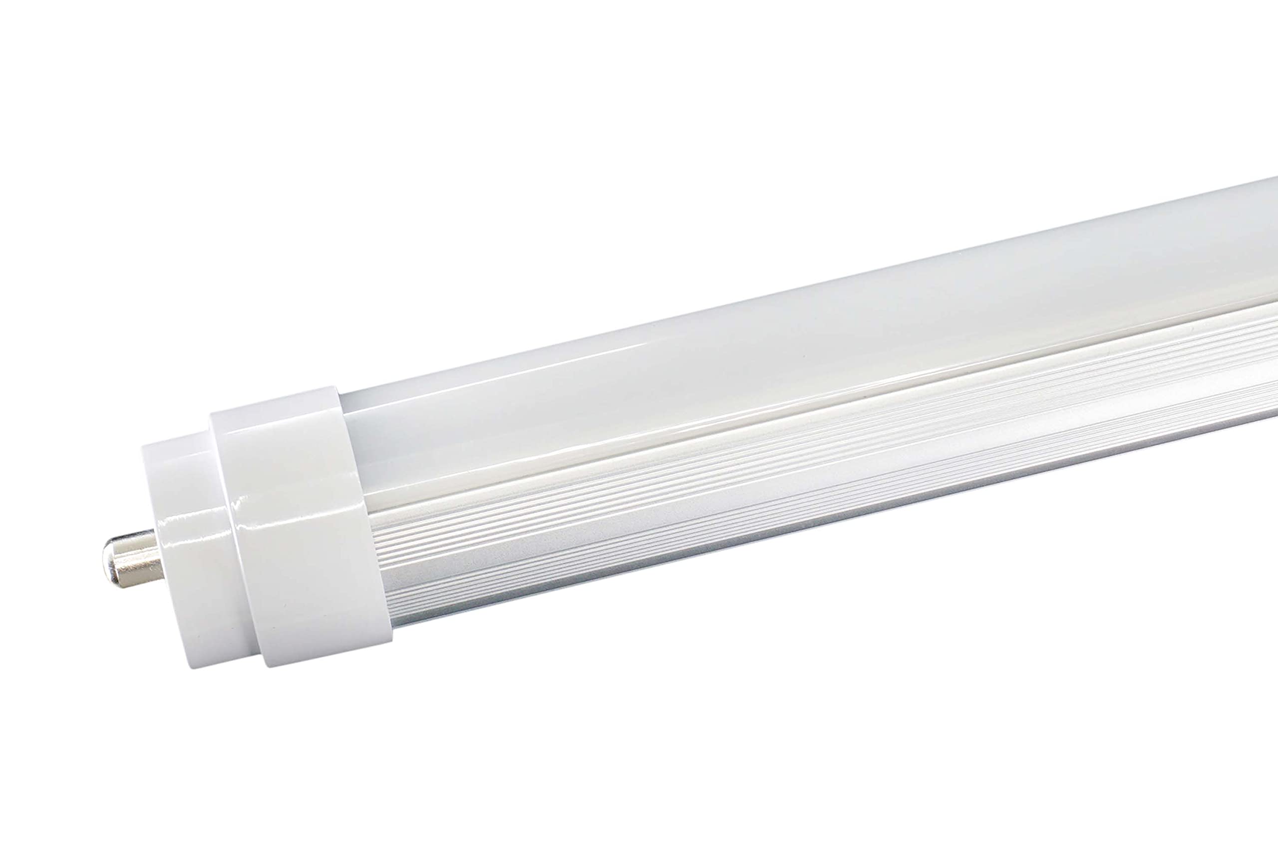 NYLL - (Pack of 2 5 FT/ 60” T12 Single Pin (FA8) Plug & Play LED Tube - Daylight (6000K) T12 LED Directly Relamp 50W Fluorescent Bulb F60T12/D (Without rewiring or Modification) - Ballast Required!