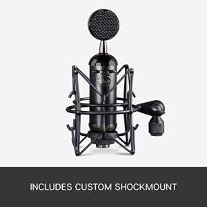 Blue Microphone Blackout Spark SL XLR Condenser Microphone Recording, Streaming, Podcasting, Gaming, Large-Diaphragm Cardioid Capsule, Shockmount and Protective Case