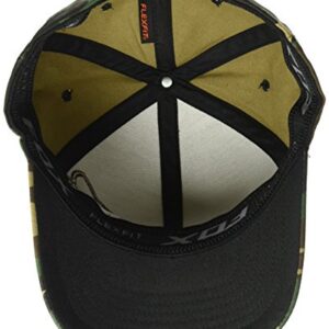 Fox Racing mens Flex 45 Flexfit Hat Baseball Cap, Camo, Small-Medium