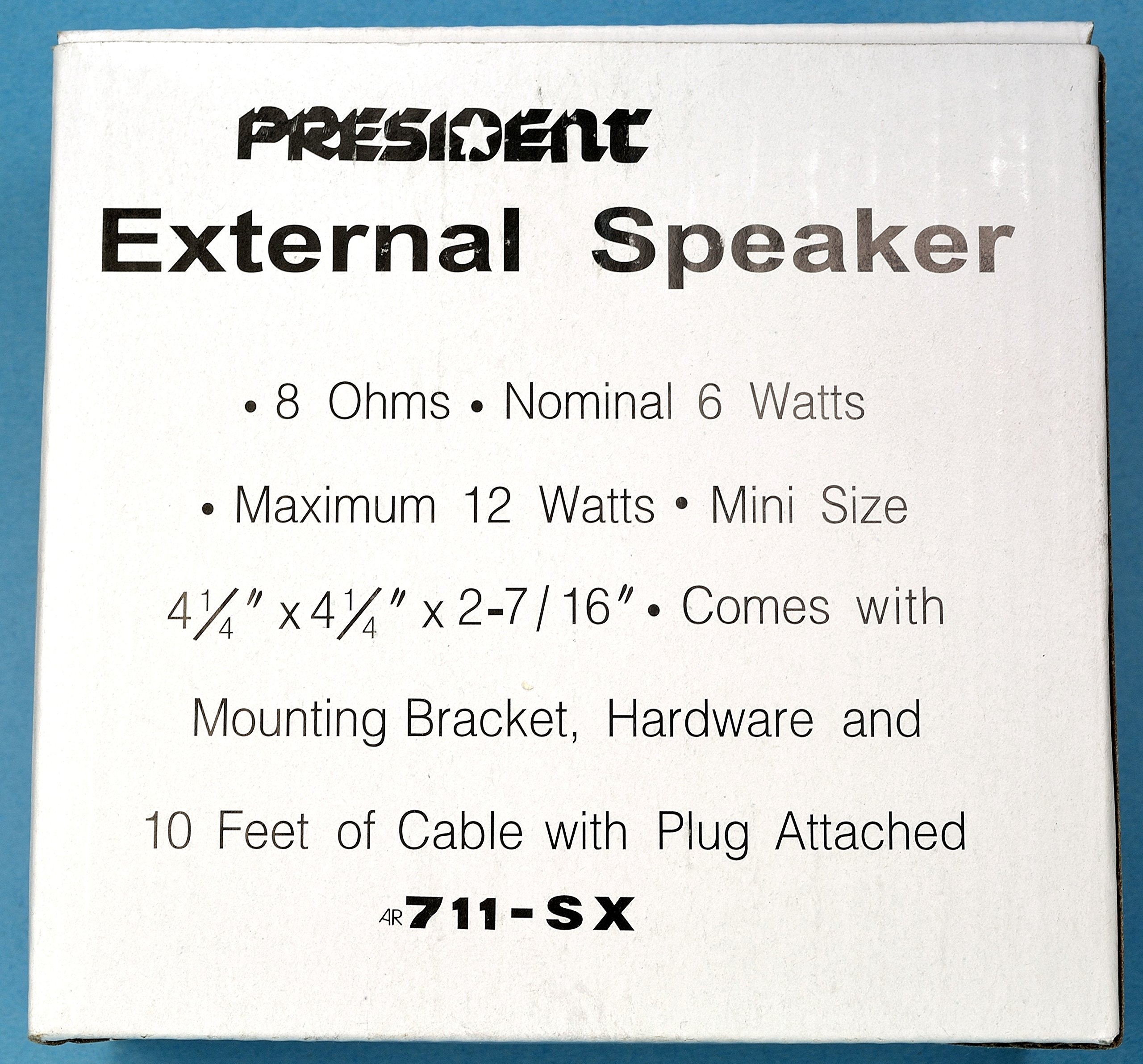 4 Inch 10 Watt External CB Radio Speaker - Workman 711-SX