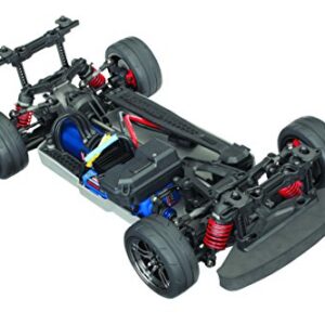 Traxxas 83076-4 Automobile Electric AWD Remote Control Brushless 4-Tec 2.0 VXL Race Car Chassis with TQi 2.4GHz radio and TSM, Size 1/10