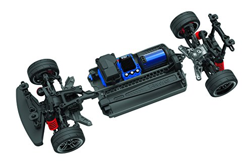 Traxxas 83076-4 Automobile Electric AWD Remote Control Brushless 4-Tec 2.0 VXL Race Car Chassis with TQi 2.4GHz radio and TSM, Size 1/10