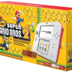 Nintendo Digital Downloads / GameTrust Nintendo 2DS - Scarlet Red w/New Super Mario Bros. 2 (Game Pre-Installed) - Nintendo Wii;GameCube;