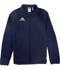 adidas youth tiro 17 dkblue/dkgrey/white jacket - l