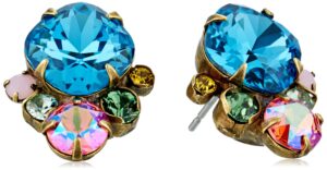 sorrelli happy birthday sitting pretty stud earrings