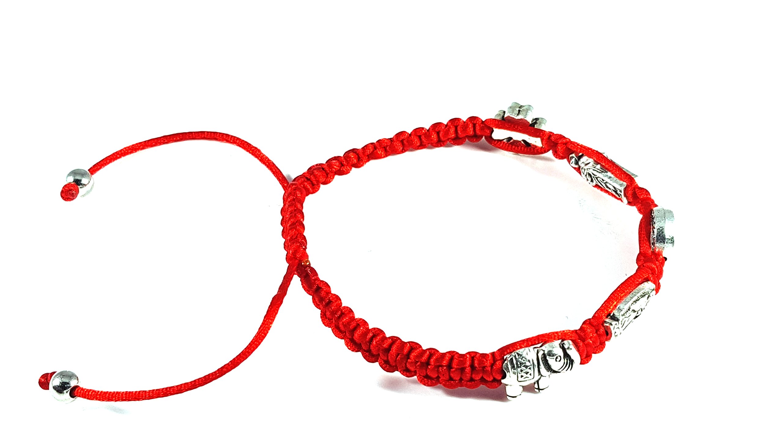 Sequoia San Benito - Lucky Charm - Elephant Red Bracelet