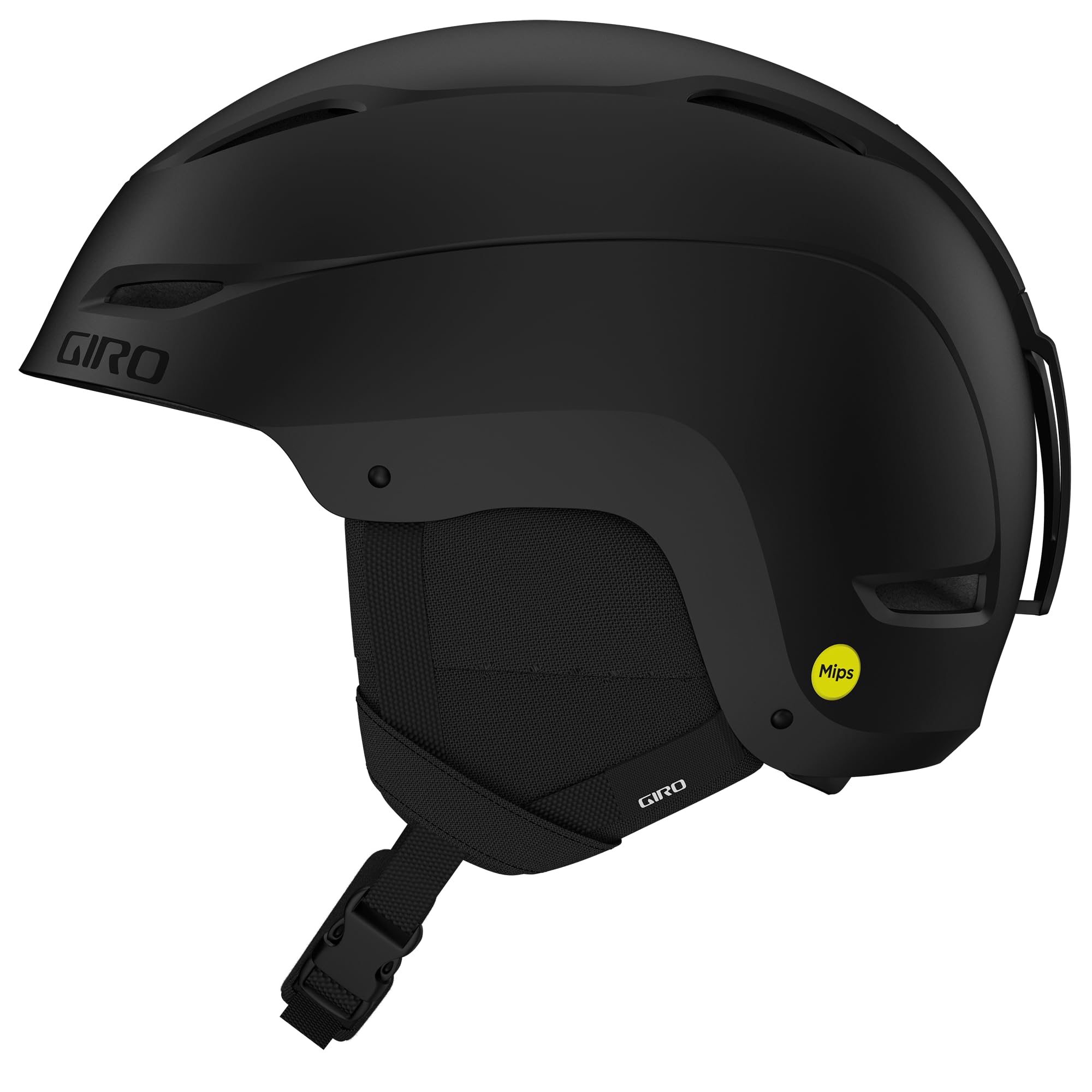 Giro Ratio MIPS Ski Helmet - Snowboard Helmet for Men, Women & Youth - Matte Black - Size L (59-62.5 cm)