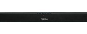 Toshiba TY-WSB600 2.1 Channel Bluetooth Soundbar TV Speaker: Sound Bar with Wireless Subwoofer, HDMI Arc with CEC, Optical, Coaxial, Aux and USB Inputs & Remote Control