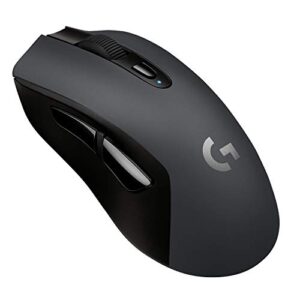 Logitech G603 Lightspeed Wireless Gaming Mouse, Hero Sensor, 12000 DPI, Lightweight, 6 Programmable Buttons, 500h Battery Life, On-Board Memory, PC/Mac - Black