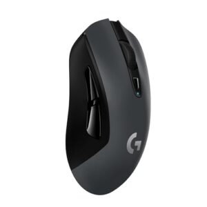 Logitech G603 Lightspeed Wireless Gaming Mouse, Hero Sensor, 12000 DPI, Lightweight, 6 Programmable Buttons, 500h Battery Life, On-Board Memory, PC/Mac - Black