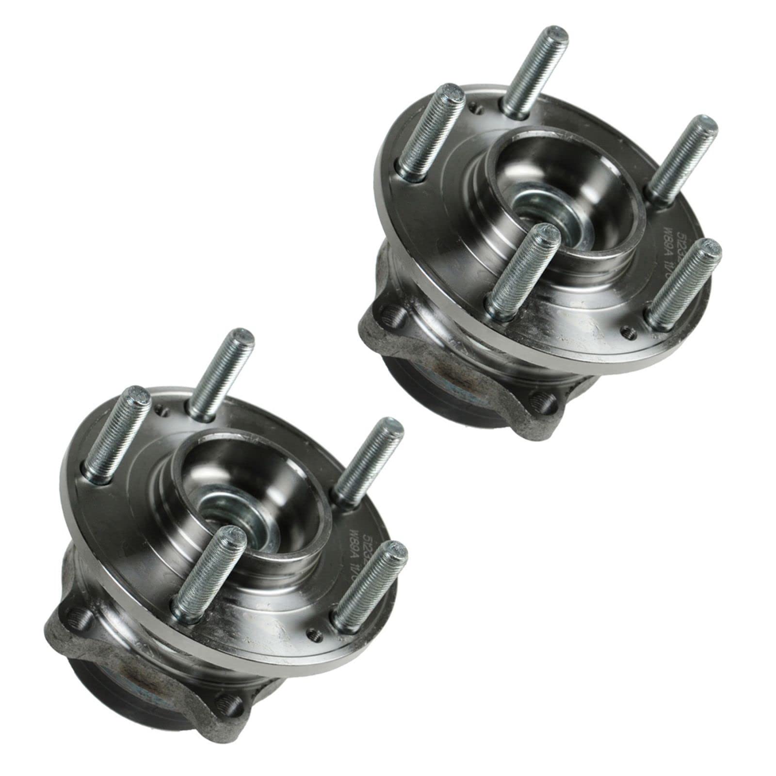 TRQ Rear Wheel Bearing Hub Assembly Pair For Sorento Santa Fe Veracruz