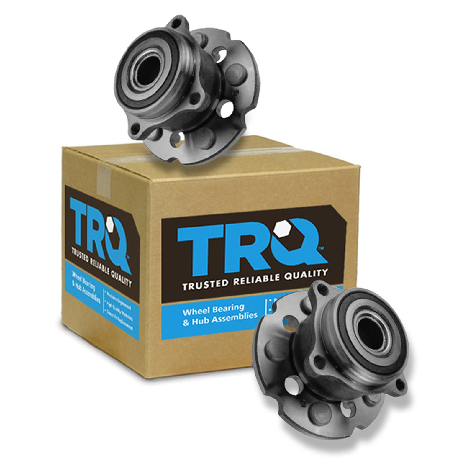 TRQ Rear Wheel Hub & Bearing Driver & Passenger Pair for MDX ZDX Pilot 4WD 4x4