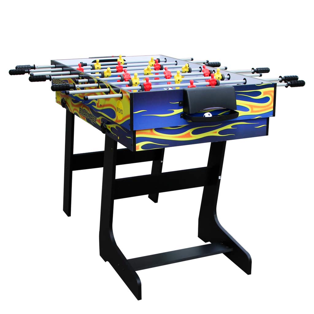 IFOYO 48 in / 4 ft Multi-function 4 in 1 Steady Combo Game Table, Hockey Table, Soccer Foosball Table, Pool Table, Table Tennis Table