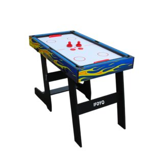 IFOYO 48 in / 4 ft Multi-function 4 in 1 Steady Combo Game Table, Hockey Table, Soccer Foosball Table, Pool Table, Table Tennis Table