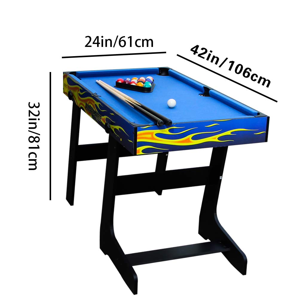 IFOYO 48 in / 4 ft Multi-function 4 in 1 Steady Combo Game Table, Hockey Table, Soccer Foosball Table, Pool Table, Table Tennis Table