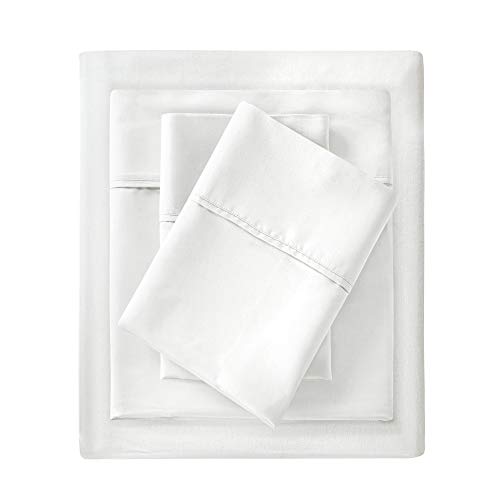 Madison Park 1500 Thread Count Cotton Blend Sheet Set White Cal King