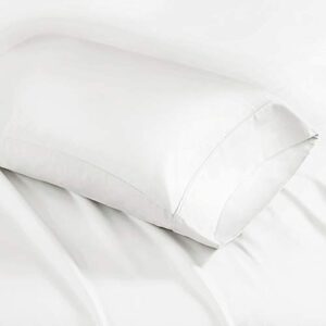 Madison Park 1500 Thread Count Cotton Blend Sheet Set White Cal King