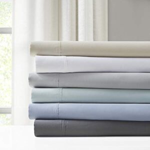 Madison Park 1500 Thread Count Cotton Blend Sheet Set White Cal King