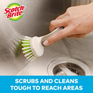 Scotch-Brite Little Handy Scrubber Brush, Small & Versatile Cleaning Tool with Long Lasting Bristles, 6 Scrub Brushes