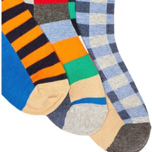 Jefferies Socks boys Fun Colorful Dress Crew 6 Pair Pack Socks, Multi, Medium US