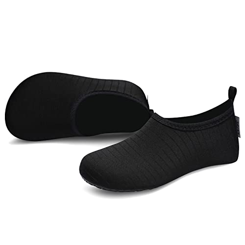 VIFUUR Water Sports Unisex Shoes Black - 11-12 W US / 9.5-10.5 M US (42-43)