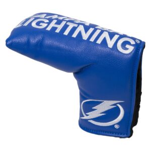 Team Golf NHL Tampa Bay Lightning Vintage Blade Putter Cover Golf Club Vintage Blade Putter Headcover, Form Fitting Design, Fits Scotty Cameron, Taylormade, Odyssey, Titleist, Ping, Callaway