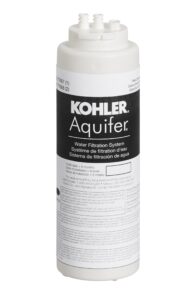 kohler 77687-na aquifer single replacement filter cartridge, 1 count (pack of 1)