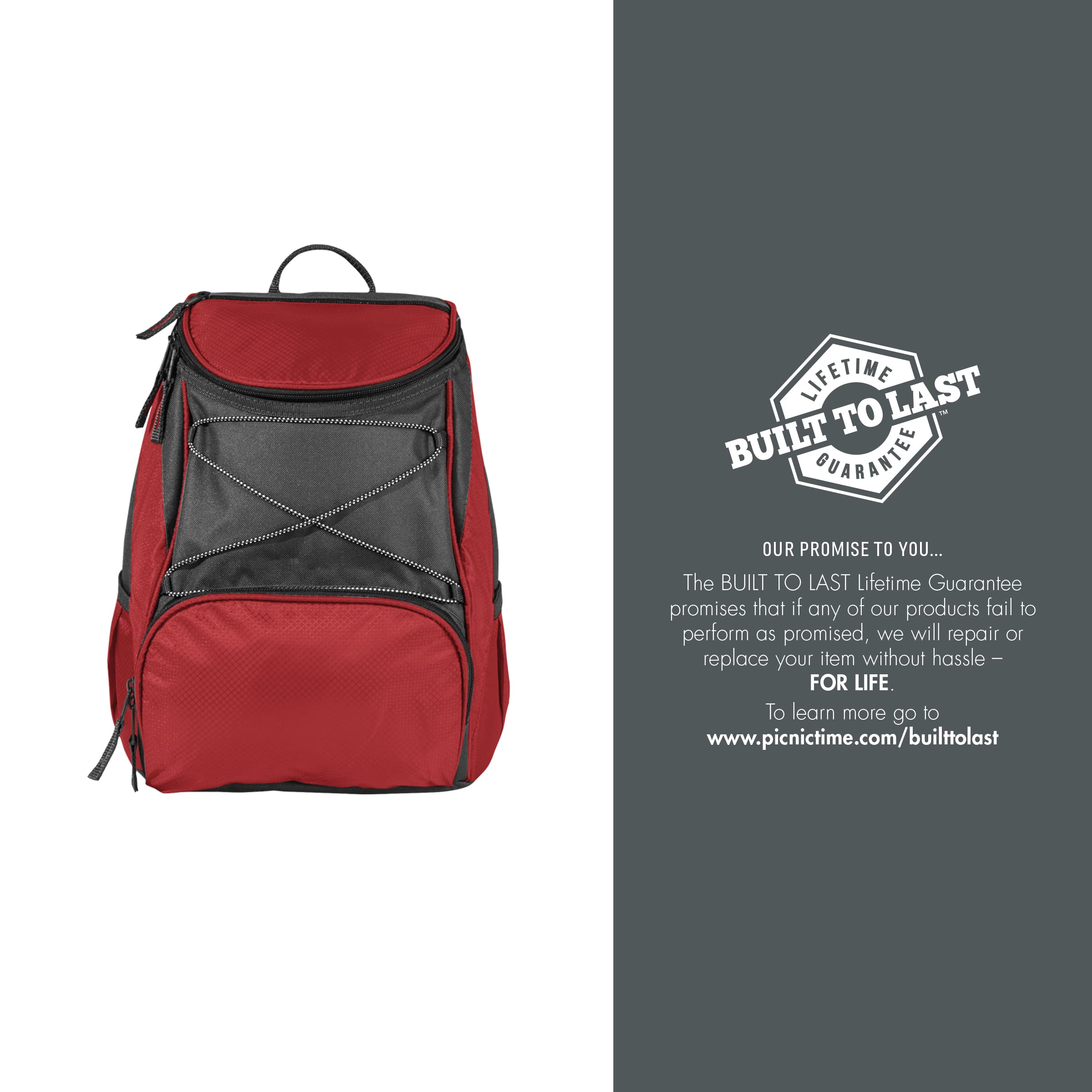 ONIVA - a Picnic Time brand Coca-Cola PTX Backpack Cooler, Soft Cooler Backpack, Insulated Lunch Bag