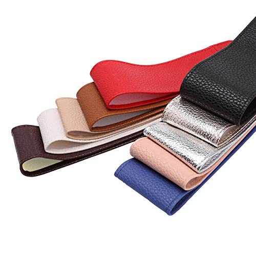 CHIC DIARY Fashion Women Faux Leather Bow Tie Waistband Elastic Stretch Waist Strap Cummerbund Waist Band Belt for Dress