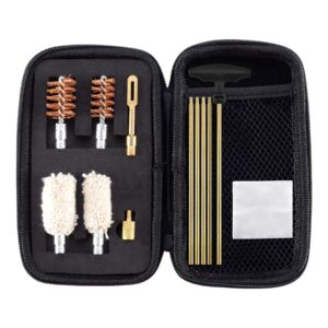 BOOSTEADY Compact Shotgun Cleaning Kit for 12 and 20 Gauge Shotguns Cleaning Kit Brush and Mop…